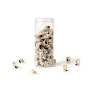 Набор механических переключателей Keychron Gateron Cap V2 Milky Brown 110 pcs