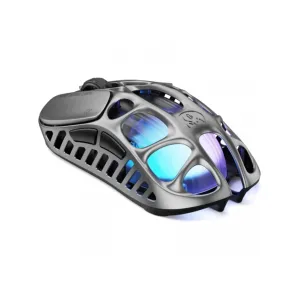 Мышь GravaStar Mercury X Pro, 8K, BT/WL/USB-A, RGB, серый