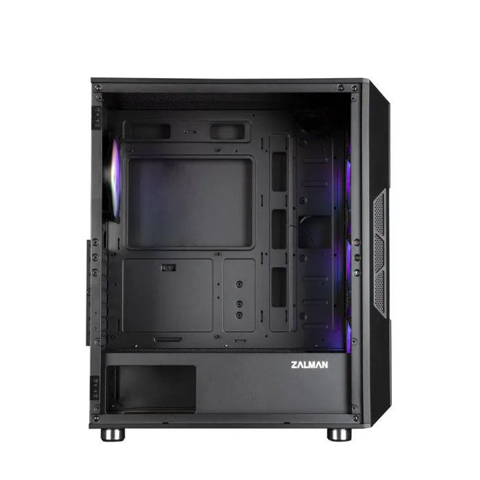 Zalman I3 Neo korpusi BPsiz 1xUSB3.0, 2xUSB2.0 4x120mm RGB VGA 355mm LCS tayyor TG Yon panel ATX qora