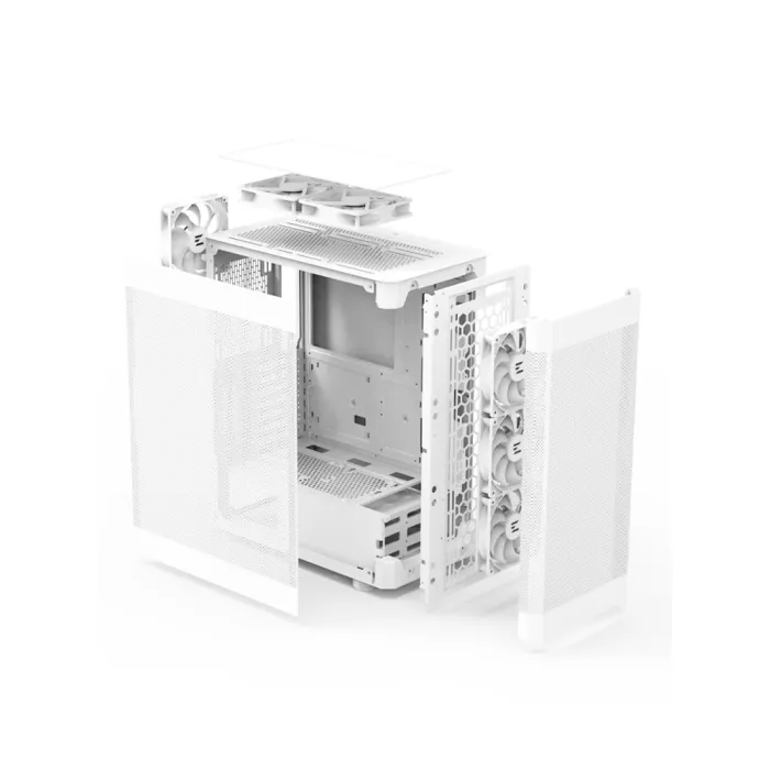 Zalman I4 korpusi BPsiz 2xUSB3.0, 1xUSB2.0 6x120mm, VGA 320mm LCS tayyor Mesh Side/Front Panel ATX oq