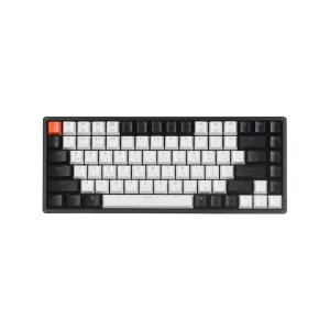 Клавиатура механическая K2 84Key, Gateron G PRO Blue, BT/USB-A, Hot-Swap, EN/UKR, White LED, черный