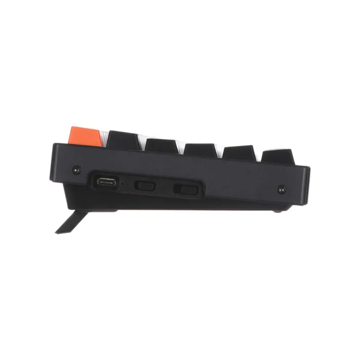 Клавиатура механическая K2 84Key, Gateron G PRO Blue, BT/USB-A, Hot-Swap, EN/UKR, White LED, черный