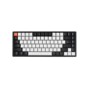 Клавиатура механическая K2 84Key, Gateron G PRO Red, BT/USB-A, Hot-Swap, Aluminum Frame, EN/UKR, RGB, черный