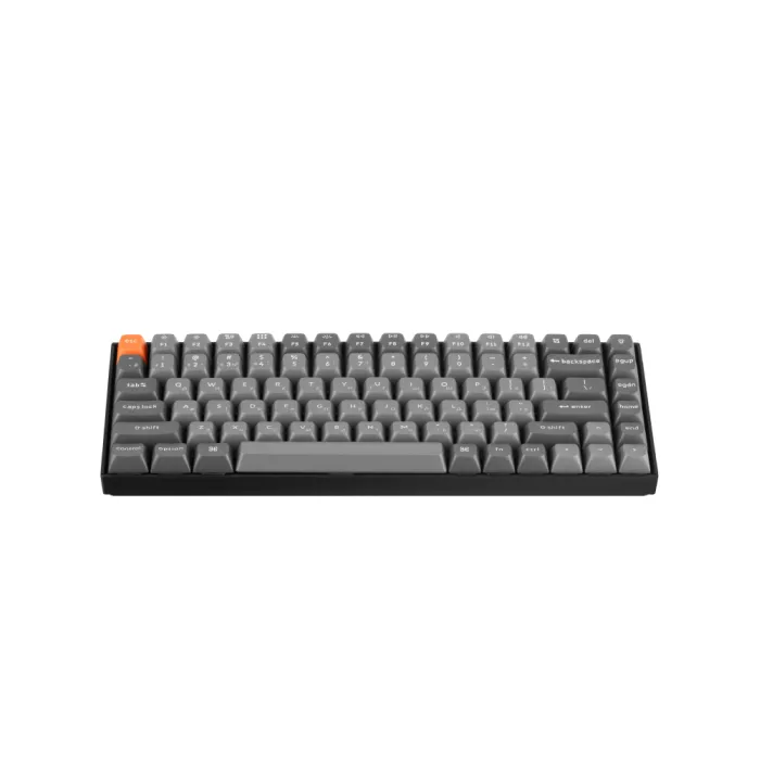 Mexanik klaviatura Keychron K2 MAX 84Key, K super Banana, WL/BT/USB-A, QMK, EN/RU/UZ, RGB, qora K2M-C4-UZ