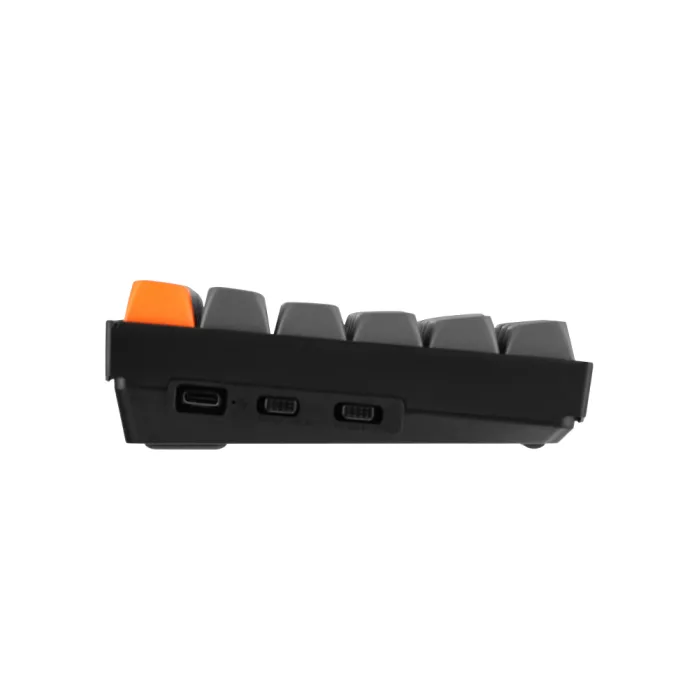 Mexanik klaviatura Keychron K2 MAX 84Key, K super Banana, WL/BT/USB-A, QMK, EN/RU/UZ, RGB, qora K2M-C4-UZ