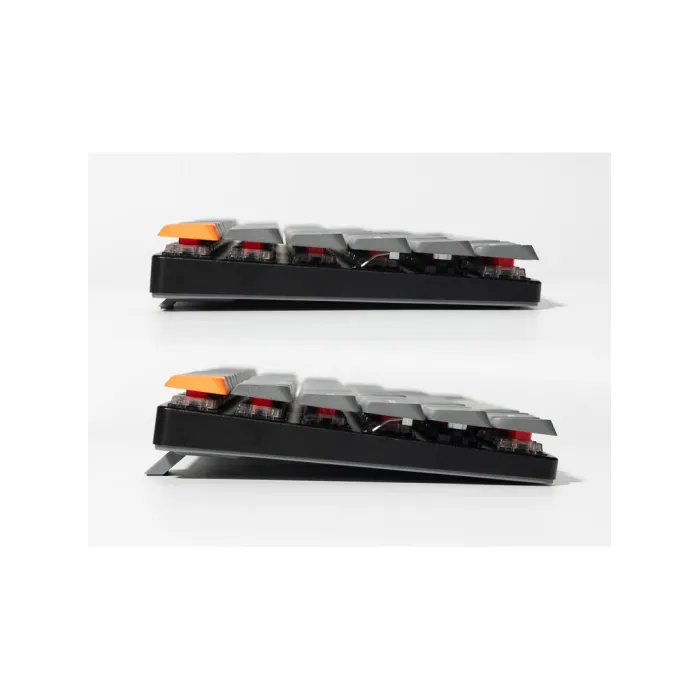Mexanik klaviatura Keychron K3 MAX 84Key, K pro Red, WL/BT/USB-A, QMK, EN/RU/UZ, White Led, qora