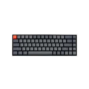 Клавиатура механическая K6 68Key, Gateron G Pro Blue, Hot-swap, Aluminum Frame, BT/USB-A, EN/UKR, RGB, черный