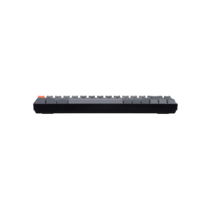 Mexanik klaviatura K6 68Key, Gateron G Pro Blue, Hot-swap, Aluminum Frame, BT/USB-A, EN/UKR, RGB, qora