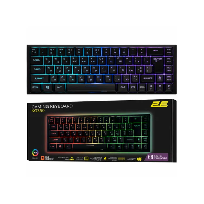 2E GAMING KG350 klaviaturasi