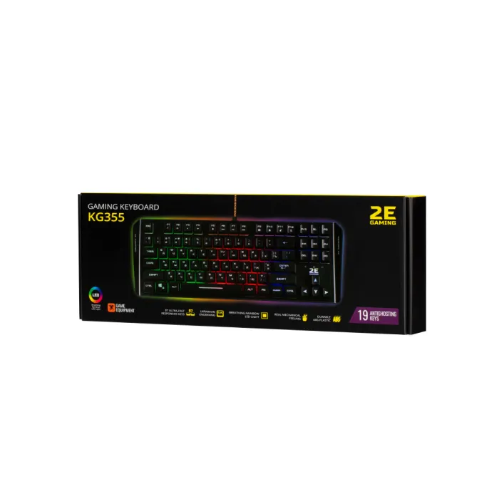 2E GAMING KG355 klaviaturasi