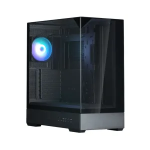 Zalman P40 Prism korpusi BPsiz, 2xUSB3.0, 1xUSBType-C, 1x120mm ARGB, VGA 420mm, LCS tayyor, TG 3x Panels, ATX, qora
