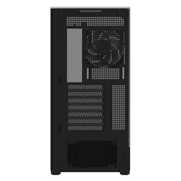 Zalman P40 Prism korpusi BPsiz, 2xUSB3.0, 1xUSBType-C, 1x120mm ARGB, VGA 420mm, LCS tayyor, TG 3x Panels, ATX, qora