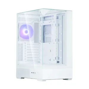 Zalman P40 Prism korpusi BPsiz, 2xUSB3.0, 1xUSBType-C, 1x120mm ARGB, VGA 420mm, LCS tayyor, TG 3x Panels, ATX, oq