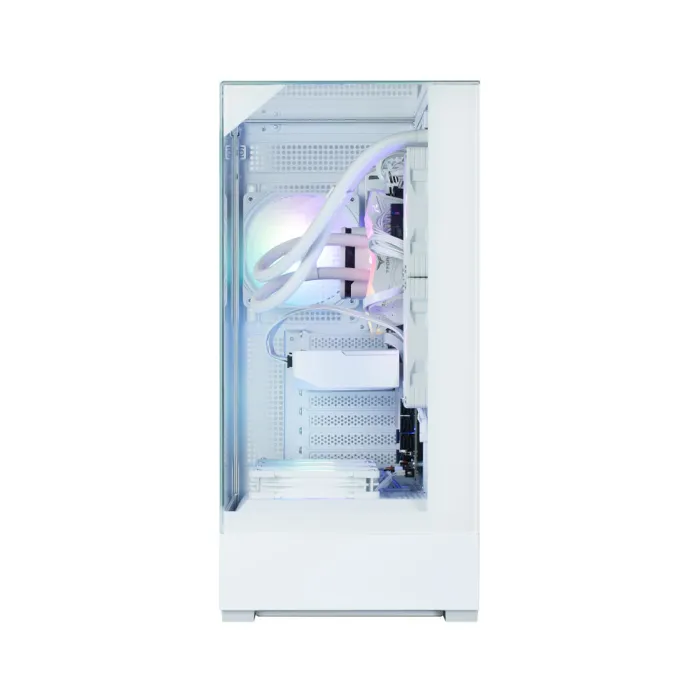 Zalman P40 Prism korpusi BPsiz, 2xUSB3.0, 1xUSBType-C, 1x120mm ARGB, VGA 420mm, LCS tayyor, TG 3x Panels, ATX, oq