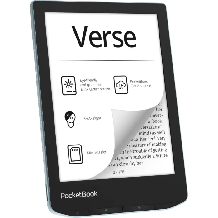 PocketBook 629 Verse elektron kitobi, Bright Blue