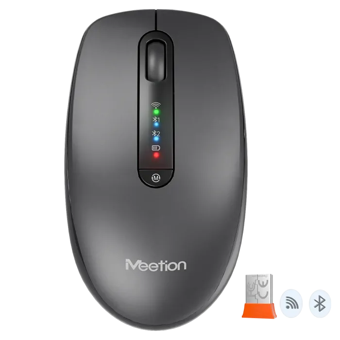 Meetion BTM100R qora kulrang sichqoncha