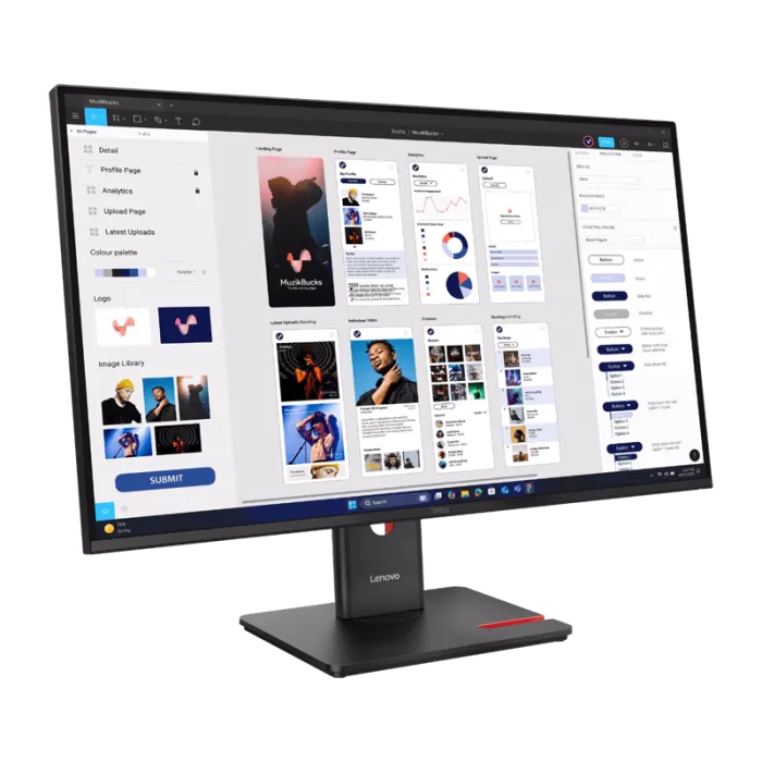 Lenovo ThinkVision T32UD-40 31,5" 4K UHD IPS 60Hz monitori