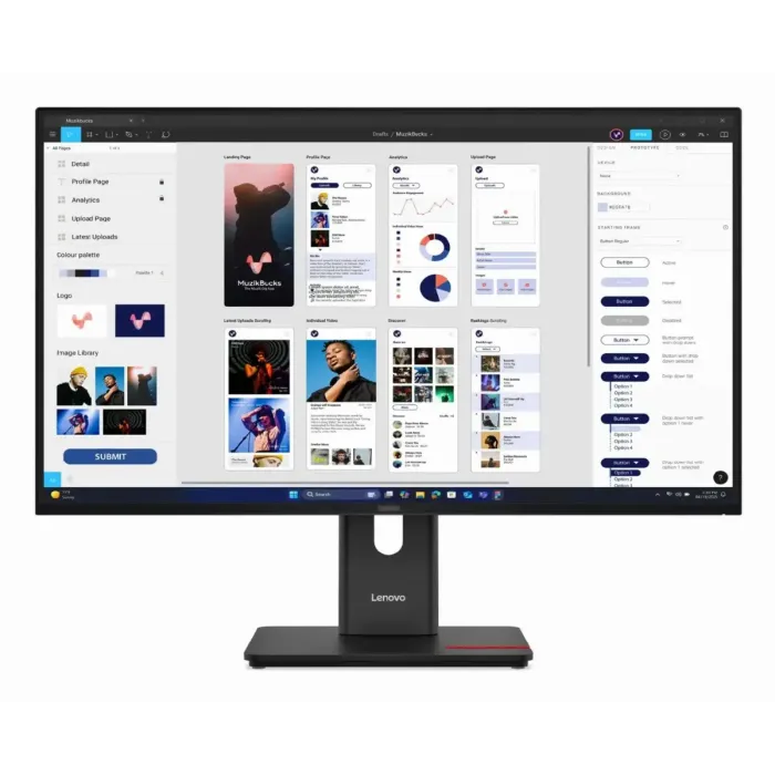 Lenovo ThinkVision T32UD-40 31,5" 4K UHD IPS 60Hz monitori