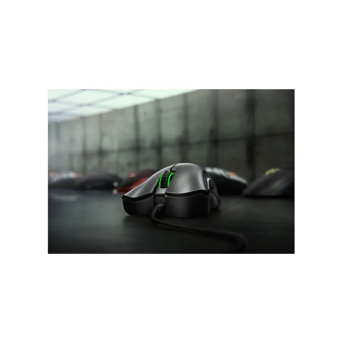 Razer DeathAdder Essential Ed. USB RGB qora rangli o‘yin sichqonchasi