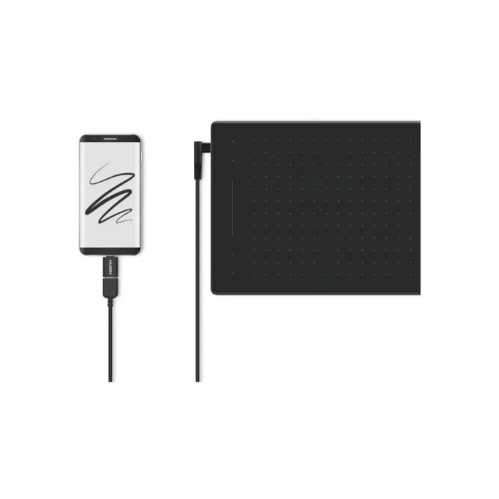 Huion RTM-500 grafik plansheti (8.7"x5.4") qora