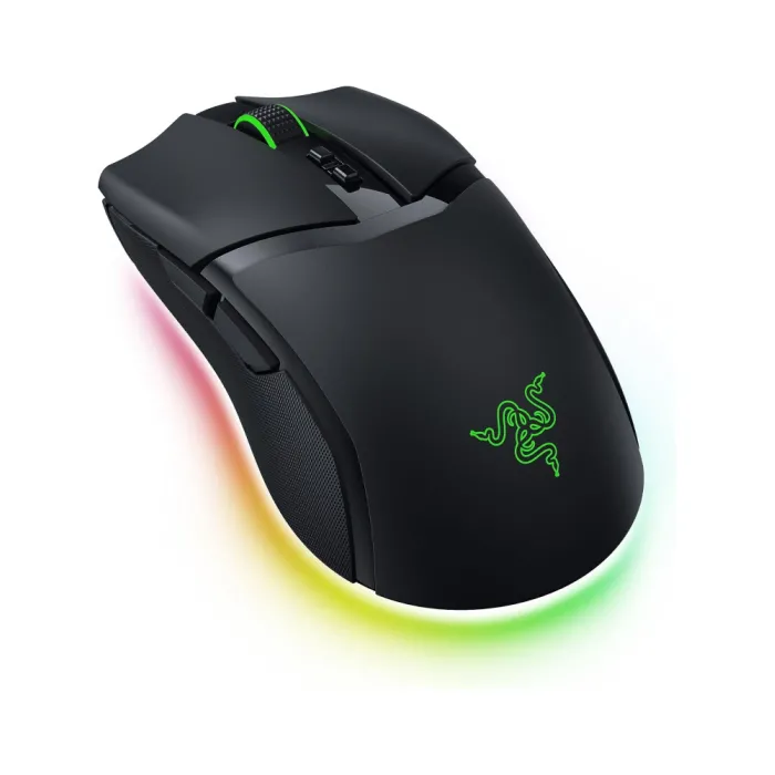 Razer Cobra Pro sichqonchasi, RGB, USB-A/WL/BT, qora