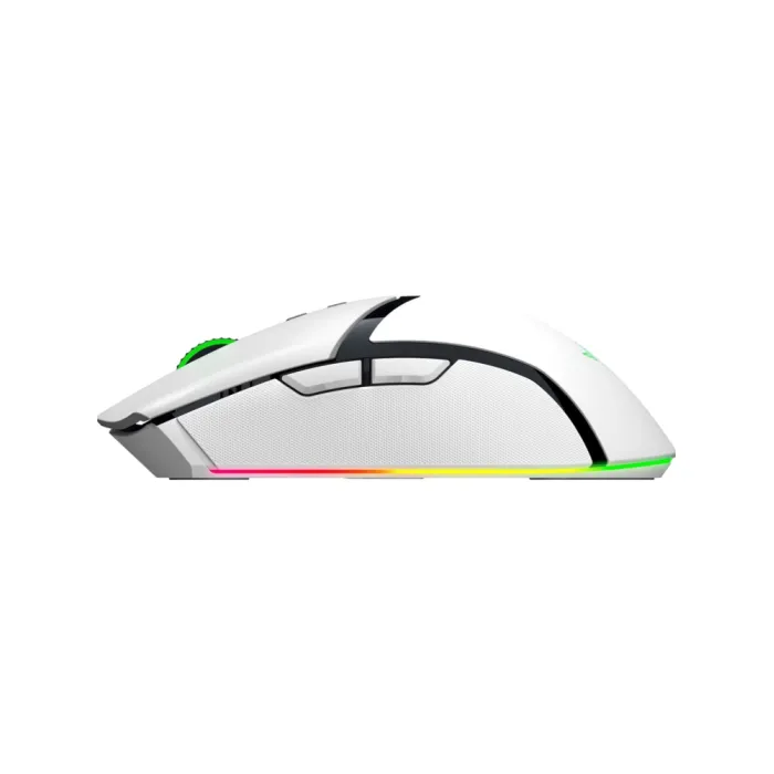 Razer Cobra Pro sichqonchasi, RGB, USB-A/WL/BT, oq