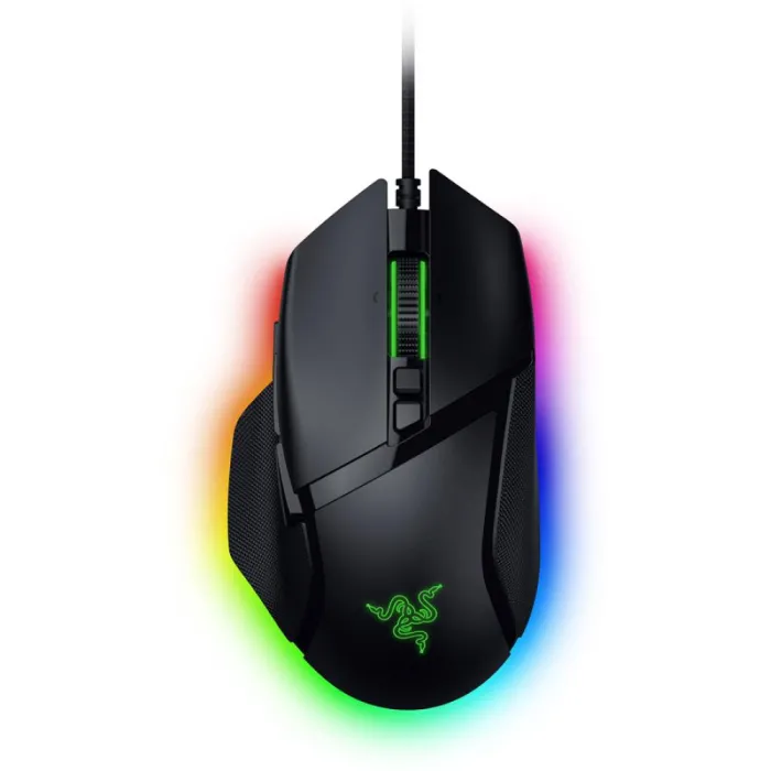 Sichqoncha Razer Basilisk V3 35K, RGB, USB-A, qora