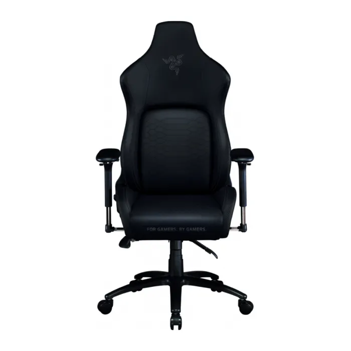 Razer Iskur kreslosi, PVX charm, 4D-Armrests, qora