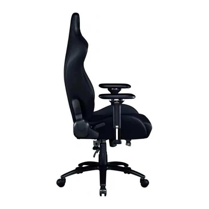 Razer Iskur kreslosi, PVX charm, 4D-Armrests, qora