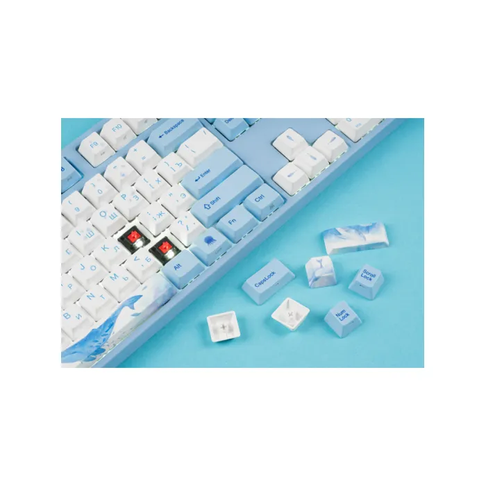 Varmilo VA108M Sea Melody Cherry MX Silent Red klaviaturasi