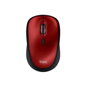 Мышь Trust Mouse Yvi+ Silent WL ECO RED