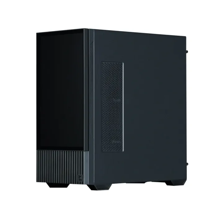 Zalman Z10 DS korpusi, BPsiz, 2xUSB3.0, 1xUSB Type-C, 2x120mm, 1x120mm ARGB, TG Side Panel, ATX, Monitor, qora
