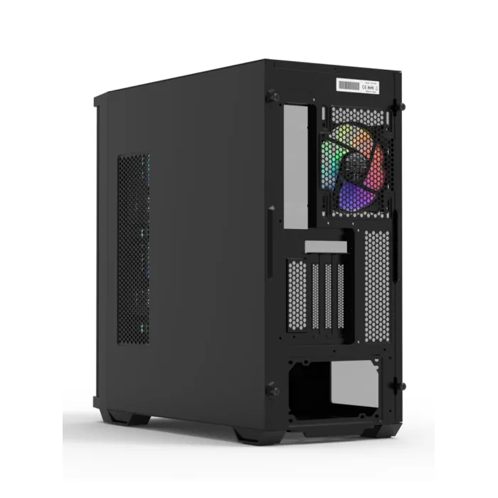 Zalman Z10 Duo korpusi BPsiz 2xUSB3.0, 1xUSB Type-C, 4x120mm ARGB VGA 395mm LCS tayyor TG yon paneli EATX qora