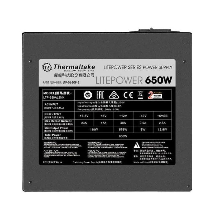 Thermaltake Litepower 650W quvvat bloki