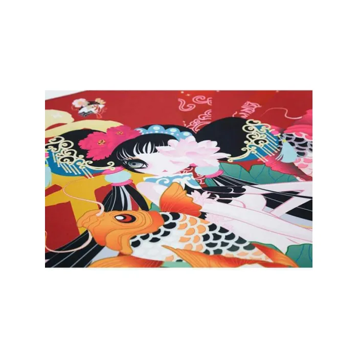 Varmilo Peony Desk Mat XL sichqoncha gilamchasi (900x400x3 mm)