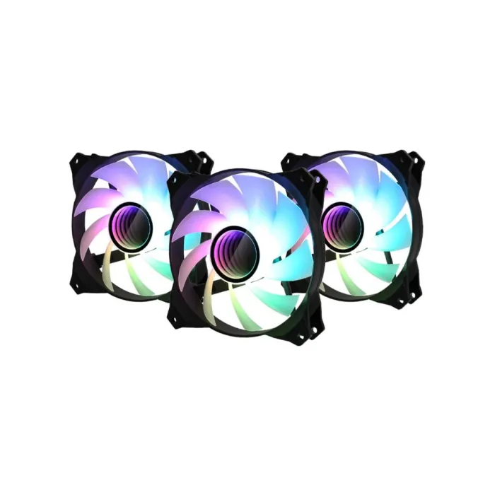 Zalman Infinity Mirror IF120 ARGB korpusli ventilyatorlar to‘plami 120 mm 1200 rpm 3pin, 3pin+5VARGB 21dBa qora